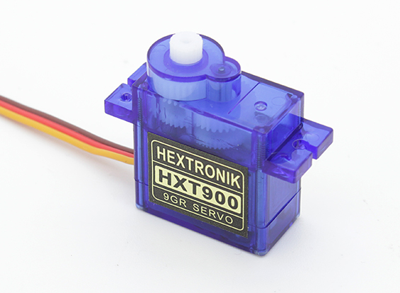 SERVO HEXTRONIK XT900 MICRO SERVO 9g TORQUE:1,6 kg/cm VEL.:0,12seg/60 C/4,8V